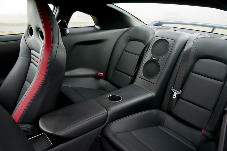 2011 Nissan GT-R Rear Seats - Picture / Pic / Image